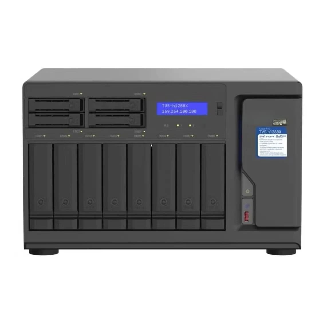 Server di Archiviazione NAS ad Alte Prestazioni Tvs-h1288x