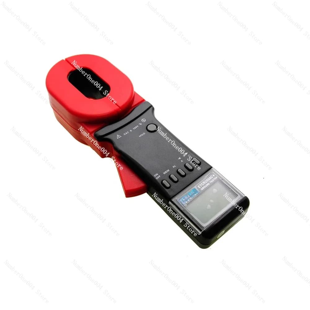 Tester di Resistenza di Terra a Pinza Digitale ETCR2000A/B, Strumento per Test di Protezione contro i Fulmini