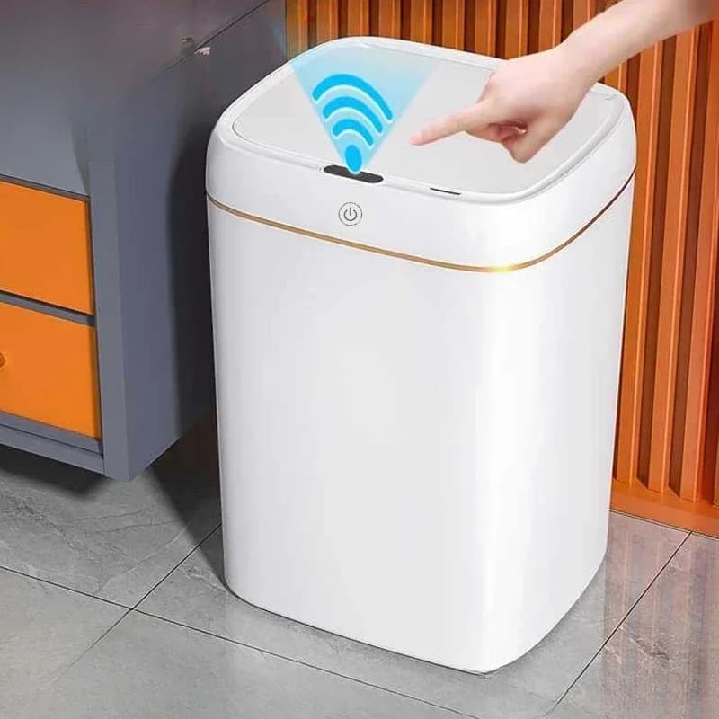11/13L Intelligente Bidone della Spazzatura Bagno Sensore Impermeabile Bidone della Spazzatura per Cucina Camera Da Letto Automatico Intelligente Rificio Bidoni