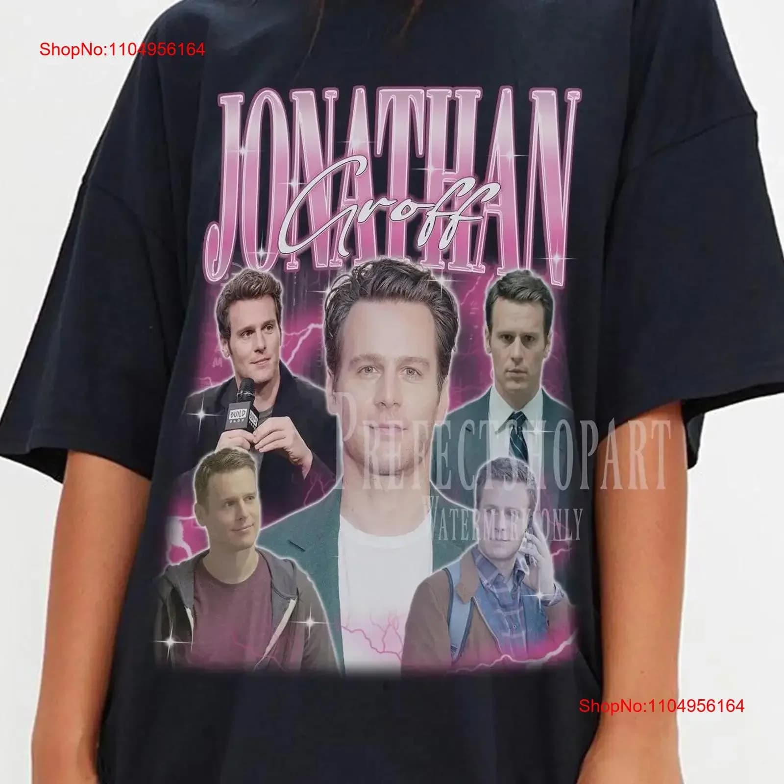 Jonathan Groff T Shirt sweaT felpa con cappuccio merch vintage Lavato Morbido Allungato Abiti firmati versatili Elegante unisex homme