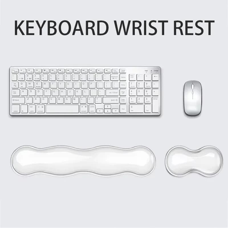 Soft Wrist Support Cushion Ergonomic Mouse Pad With Wrist Rest For Office Home Laptops Computer Desk Mat Wrist Mat Computer Pad