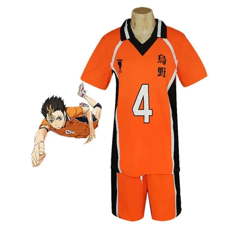 DY20Haikyuu Hinata Shoyo Karasuno High School Volleyball Sports Clothing Halloween Christmas Day Role Games Sho for Men and Women