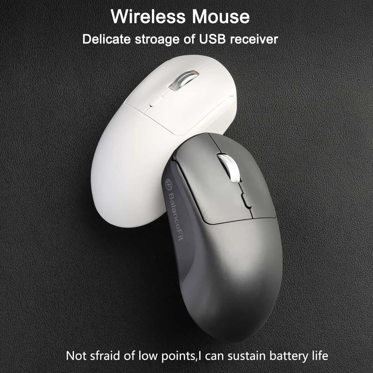 Mouse wireless ergonomico per PC Computer portatile Macbook Mouse ricevitore USB 1600 DPI 2.4 Ghz per mouse da gioco per tablet IOS Android