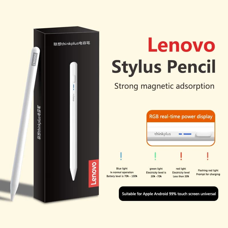 Lenovo thinkplus BP16 Touch Pen per Tablet Mobile Android ios Telefono Accessori iPad Tavoletta da disegno Penna stilo universale