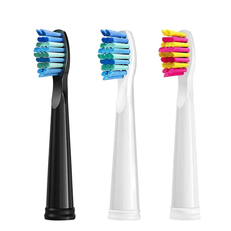 Testina dentata per spazzolino elettrico Seago serie E E1 E2 E3 E4 E5 E6 E7 E8 E9 SG-507 SG-958 SG-552 SG-917 sostituire