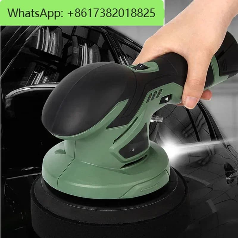 Ceretta wireless, batteria al litio DA ricarica, piccola lucidatrice elettrica per pavimenti auto bellezza