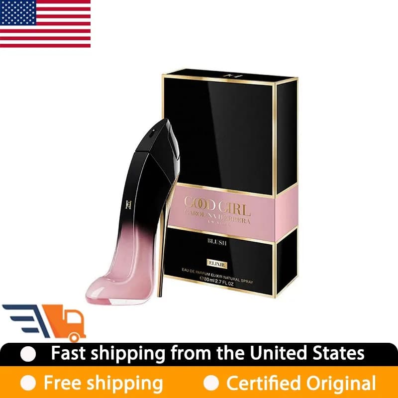 Carolina Herrera Good Girl Blush Elixir Eau de Parfum Spray 2.7 Oz Profumi Originali Profumo Floreale Duraturo Feromoni Colonia