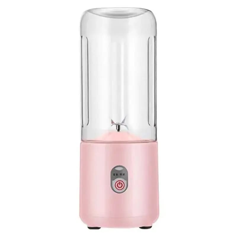 Frullatore Portatile Ricaricabile USB ABBP da 500ml, Mixer per Succhi di Frutta Fresca con 6 Lame, Tazza per Frullati e Ghiaccio