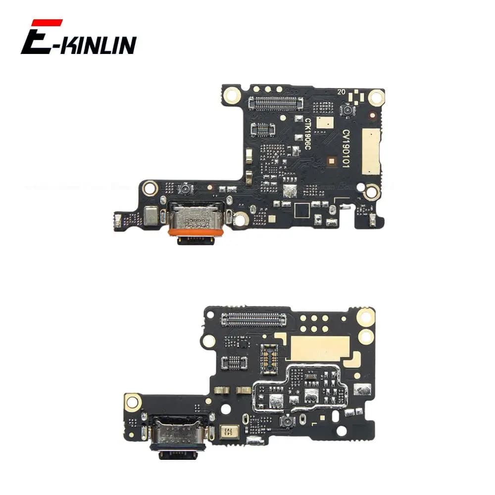 Dock per caricabatterie Porta di ricarica USB Scheda plug Cavo flessibile per microfono per Vivo NEX Doppio display 3 3S AS