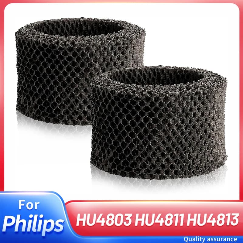 I filtri neri per umidificatori assorbono batteri e incrostazioni per umidificatori Philips HU4803 HU4811 HU4813 HU4801 HU4802