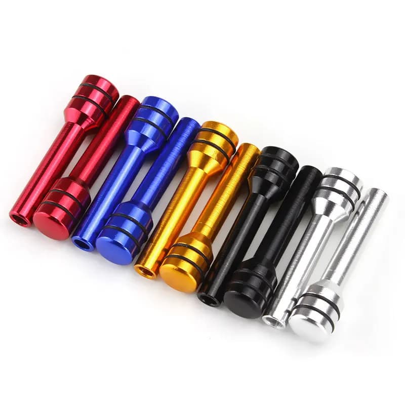 Car Alloy Door Lock Pins Lock Pin Screw Knob For Suzuki Swift Grand Vitara Sx4 Vitara Spoiler Alto Liana Splash Reno Samurai