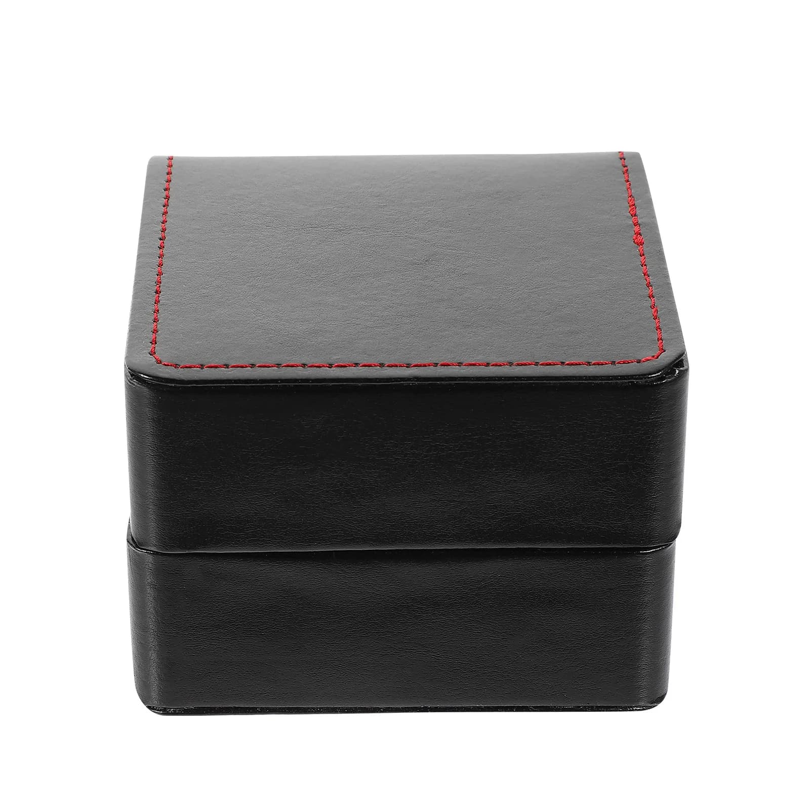 1Set Watch Storage Box Premium PU Polyester Travel Friendly Compact Watch Case with Soft Pillow for Scratch Gift