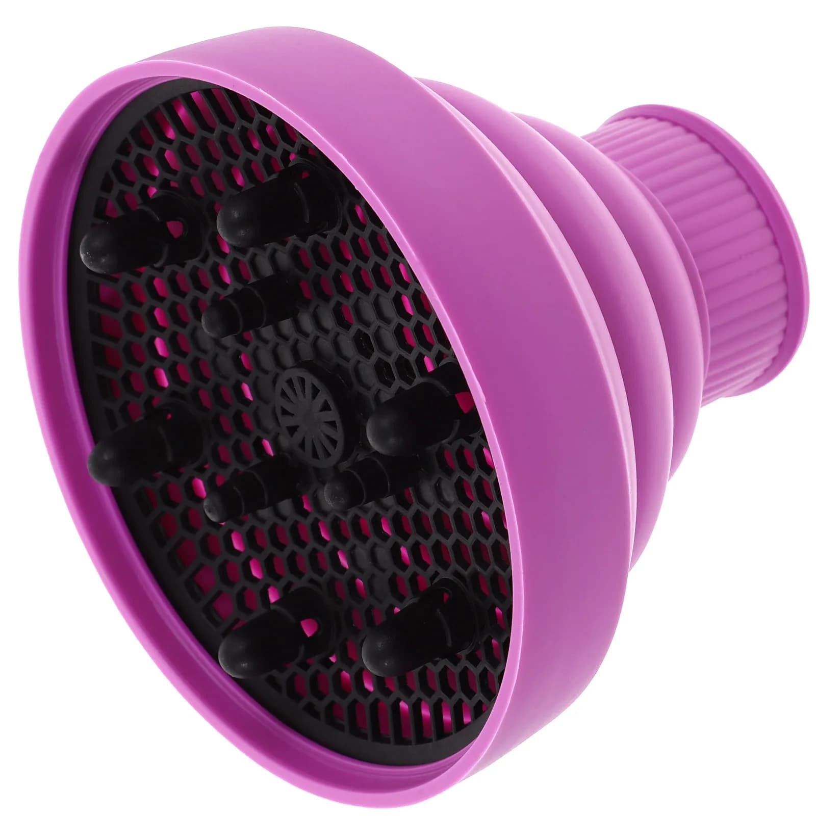 Silicone Hair Dryer Diffuser Retractable Folding Lightweight Elastic Blow Dryer Diffuser Parts for Home and Salon Hair Tool