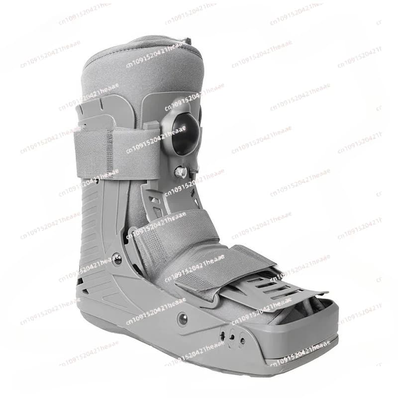 Supporto per Piede e Caviglia Adatto per Lesioni alla Fibula, Stivale Walker Regolabile con Sistema Air per Fratture