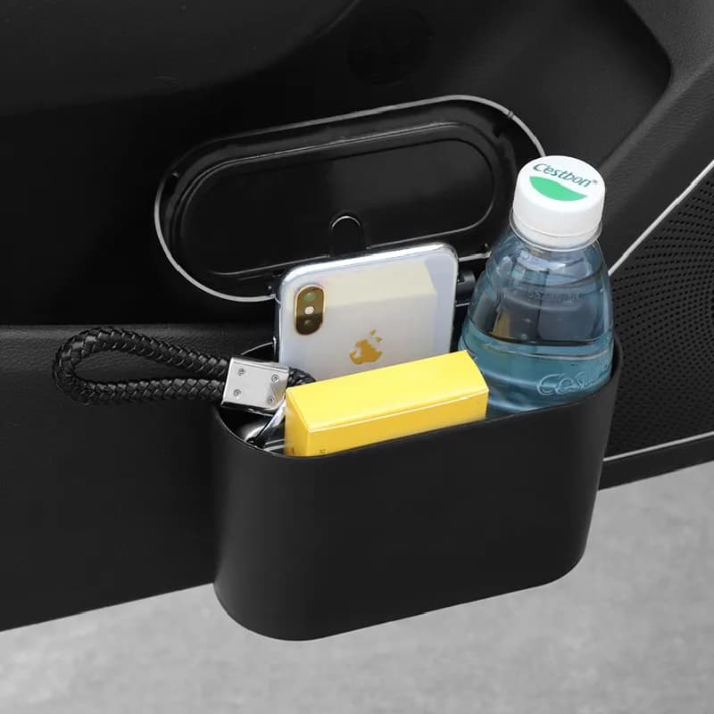 Per Mercedes Benz Classe C W203 C200 C180 S203 2000 ~ 2007 Auto Porta Clip Del Basamento Multiuso a prova di Perdite Bidone della Spazzatura accessori