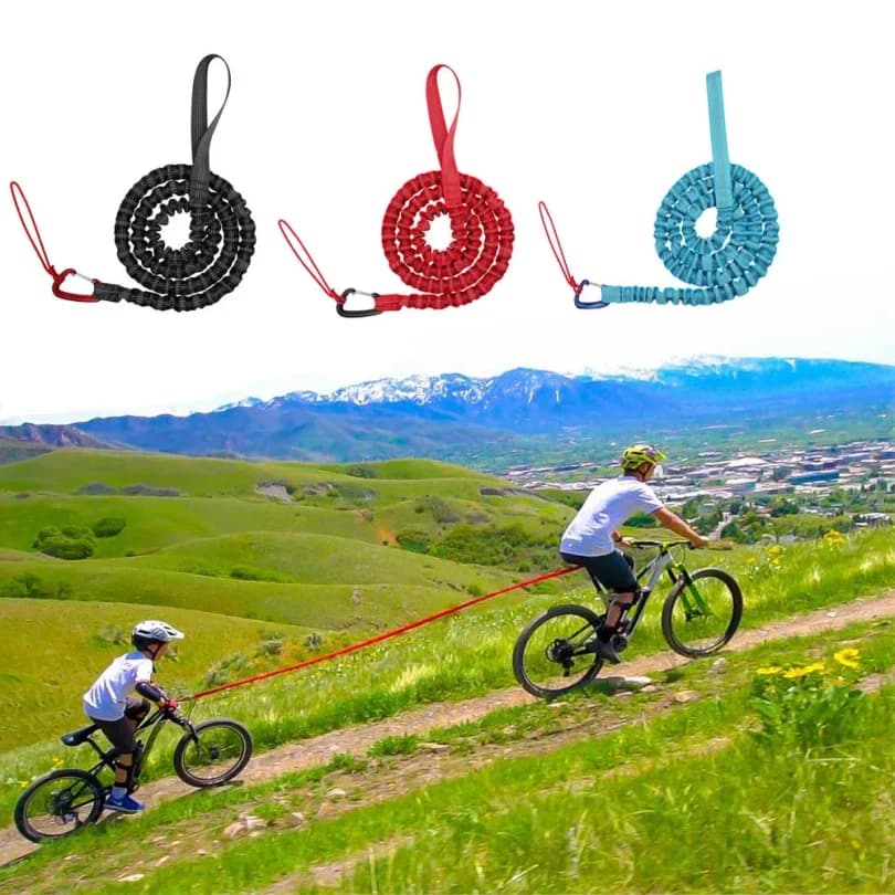 Bicycle Tow Rope Bicycle Traction Rope Mountain Bike Parent-Child Pull Rope Convenient Trailer Rope Bicycle Cycling Wholesale
