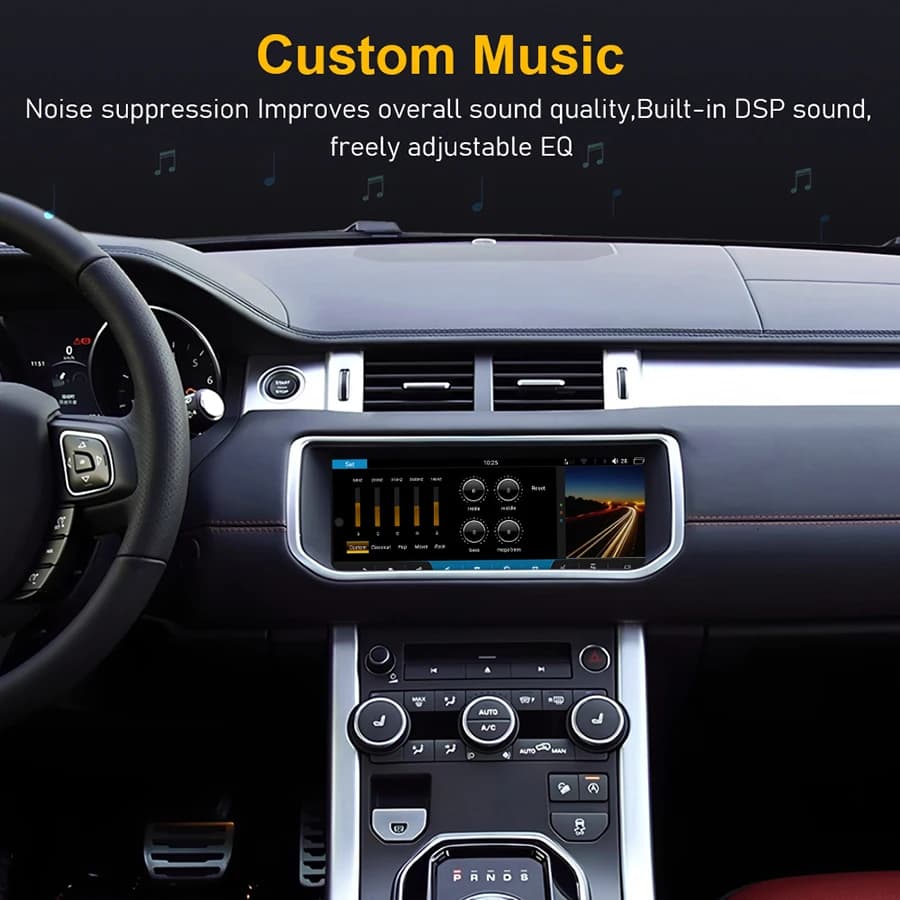 10.25" Android Autoradio For Range Rover Evoque 2013-2017 Navigation Car GPS Multimedia Player Wireless Carplay Stereo HeadUnit