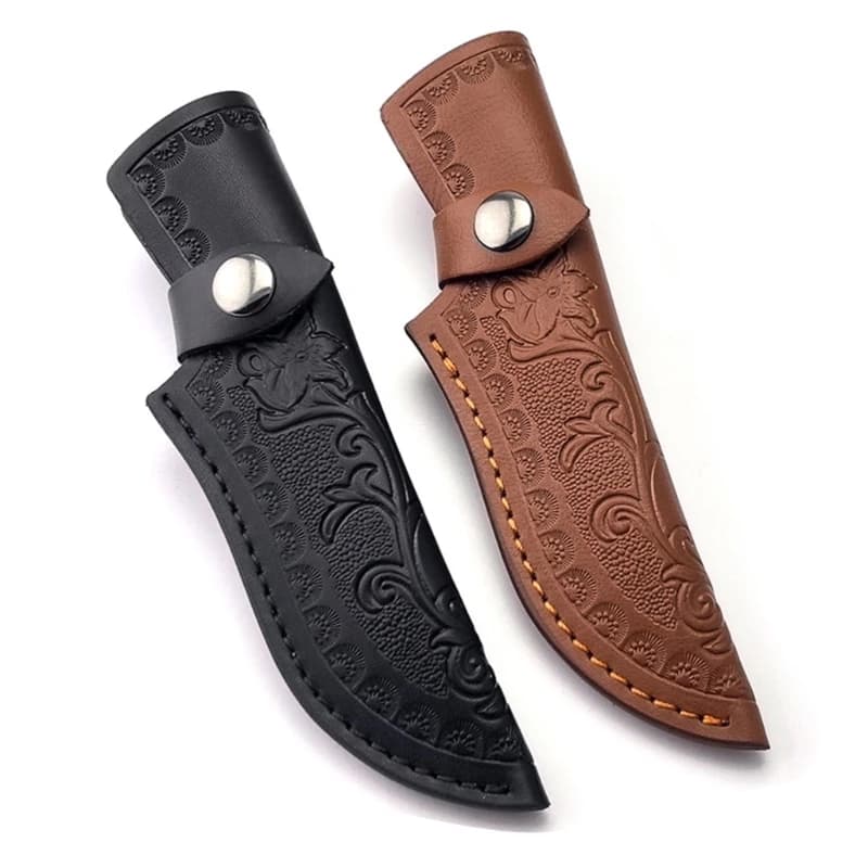 Leathers sacchetti per coltelli fondine per coltelli fatte a mano borsa per custodia ad anello per cintura custodia per coltello tascabile guaina per portautensili da taglio