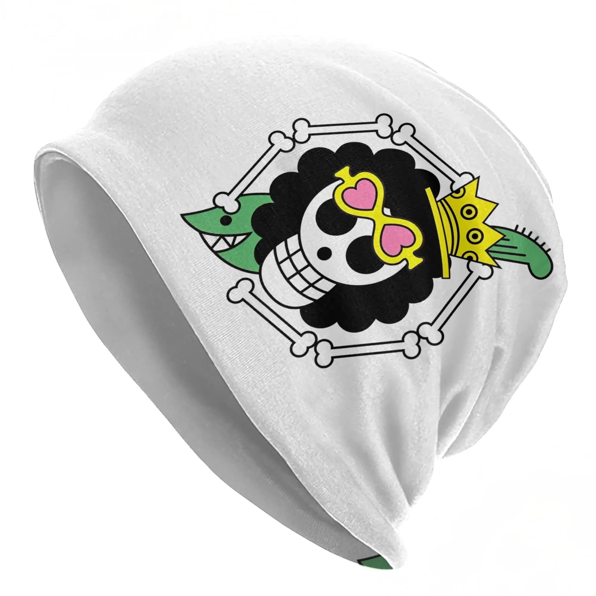 Hats Beanie Brook One Piece Flag Skullies, Berretti Hot for Men and Women, Double Use Goth Hat