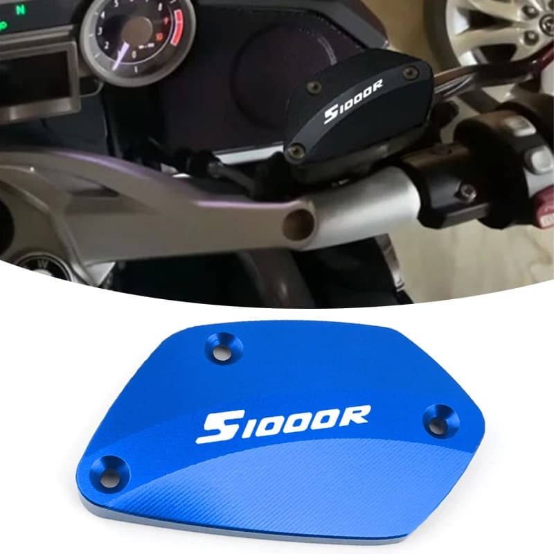 2025 Nuovo Per BMW S1000R S1000 R S1000RR Accessori Moto di Alluminio di CNC 6061 Anodizzato Coperchio del tappo del serbatoio del liquido dei freni anteriore