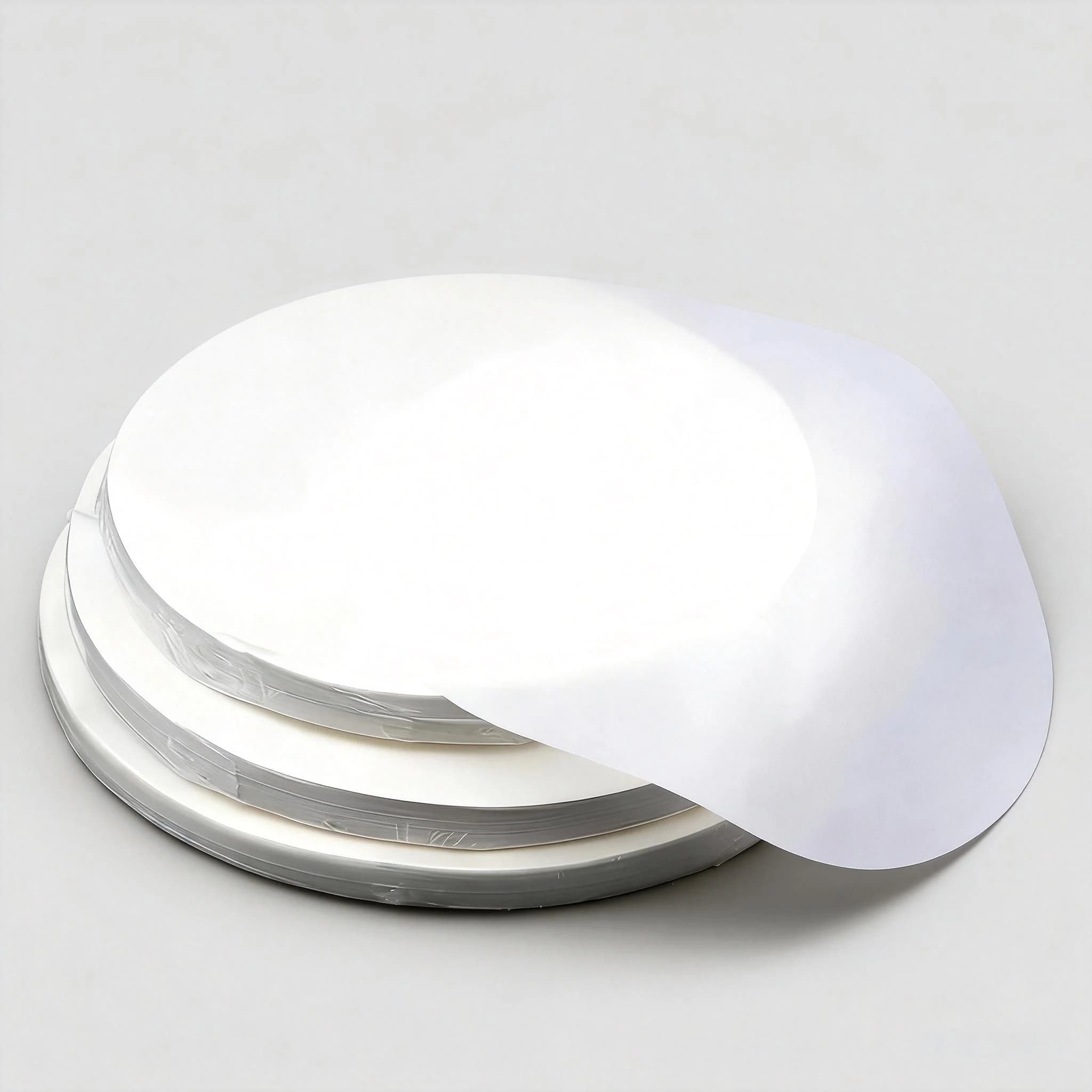 100 pezzi/150 pezzi 10/11.4/15.3 cm carta per hamburger - carte di cera per congelare separati