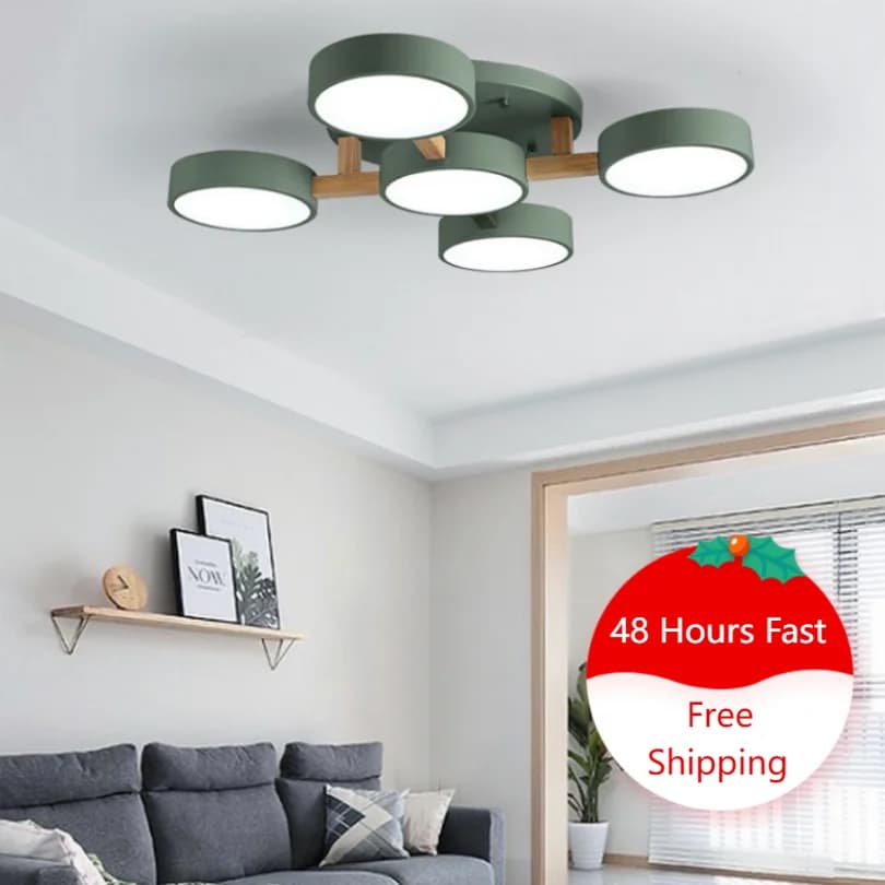 Modern Led Ceiling Light for Bedroom Living Room Nordic Branch Chandeliers Kitchen Dining Room Decoration Luminaire Home Indoor