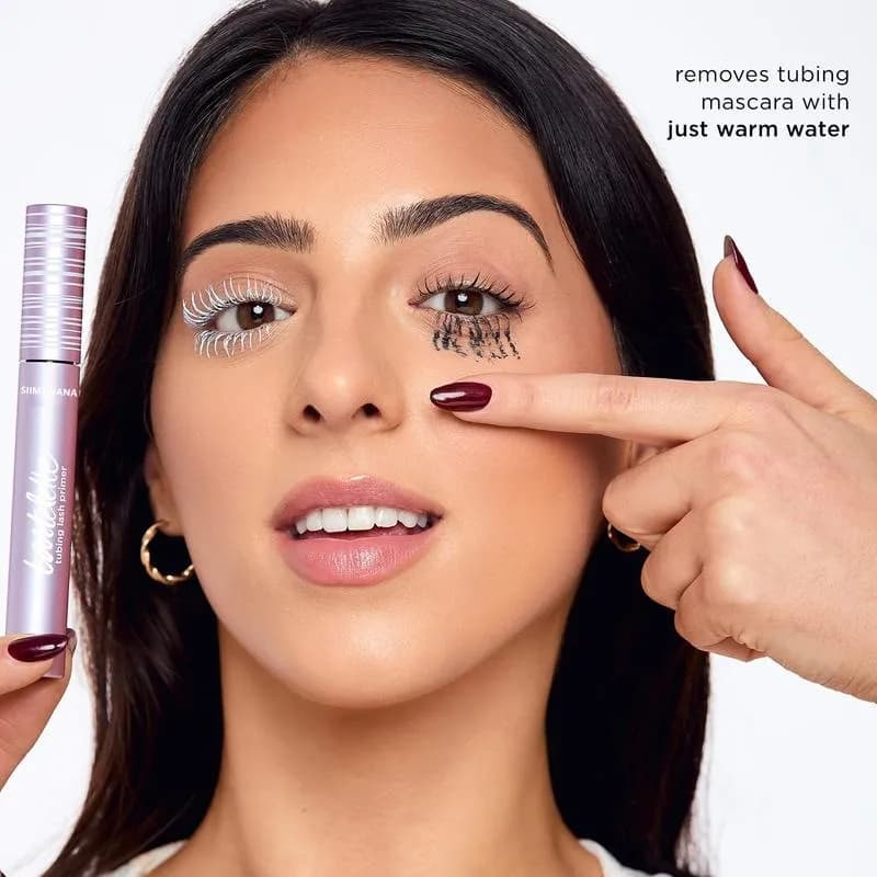 1pc Mascara Volumizzante Nero Bianco Impermeabile a Lunga Durata Asciugatura Rapida per Ciglia Grandi e Trucco Occhi