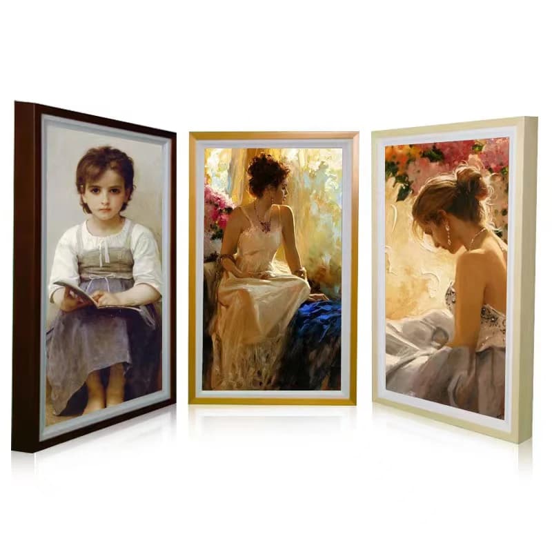 21.5"32"40"55" Large Size Art Screen Picture Art NFT 4K Video Display Gallery Wifi Wallet Crypto Android LCD Digital Photo Frame