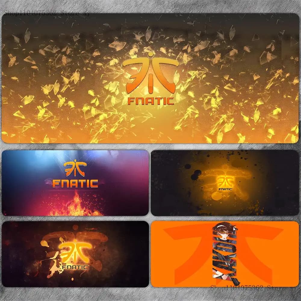 F-Fnatic Mousepad Large Keyboard Desk Mat Gaming Mouse Pad LockEdge Non-slip Mat