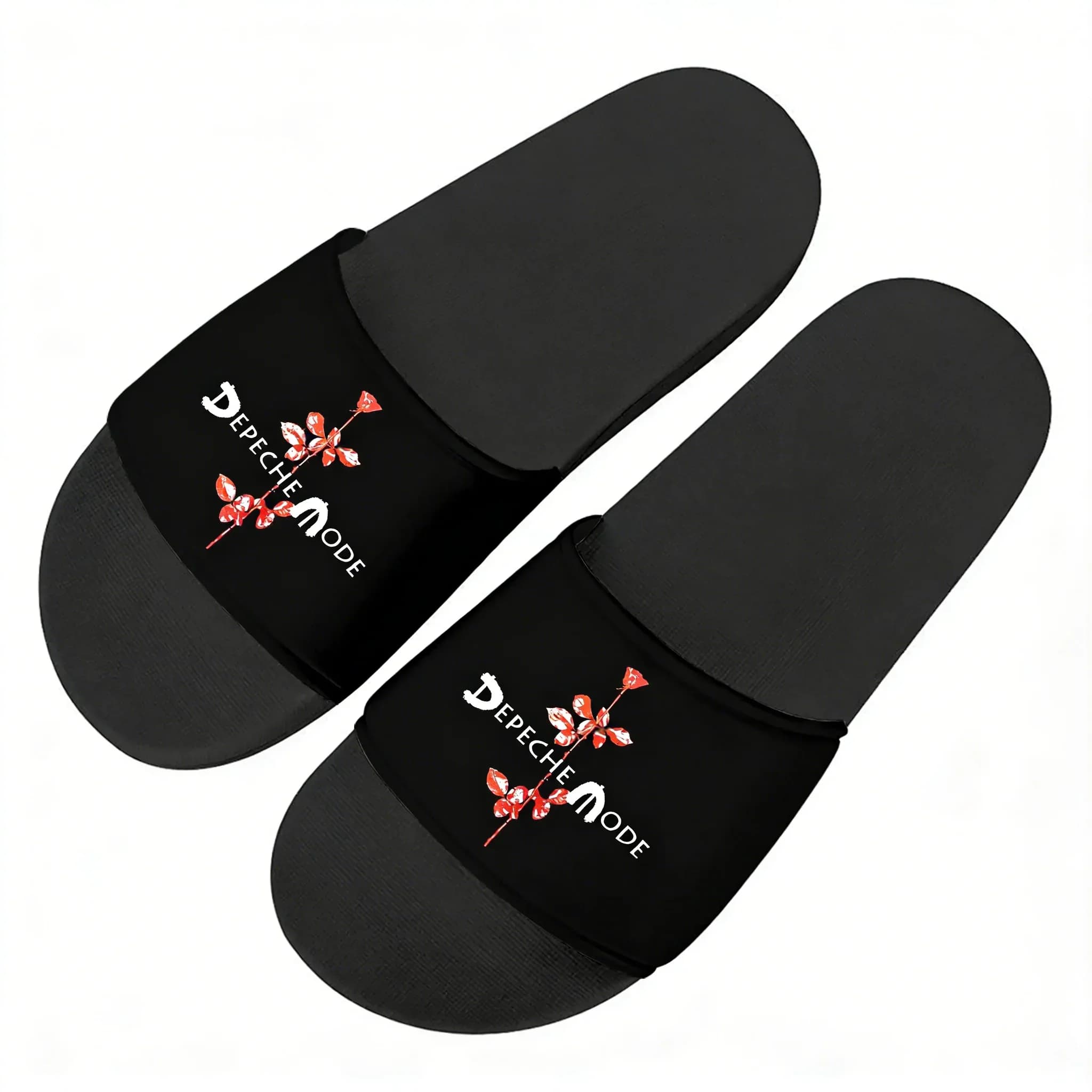 Depeche Rock Band Slippers Home Water Shoes Music Singer Men Women Teenagers Beach Pool Sandals Fashion Custom Summer Slipper