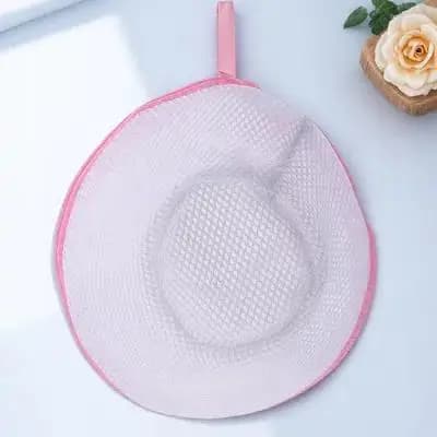 1 Piece Protective Bag for Lavaggio Bras, Suspended Net Bag with Intima and Socks Linen Hinge, Protective Cover for Washing and Travel Storage