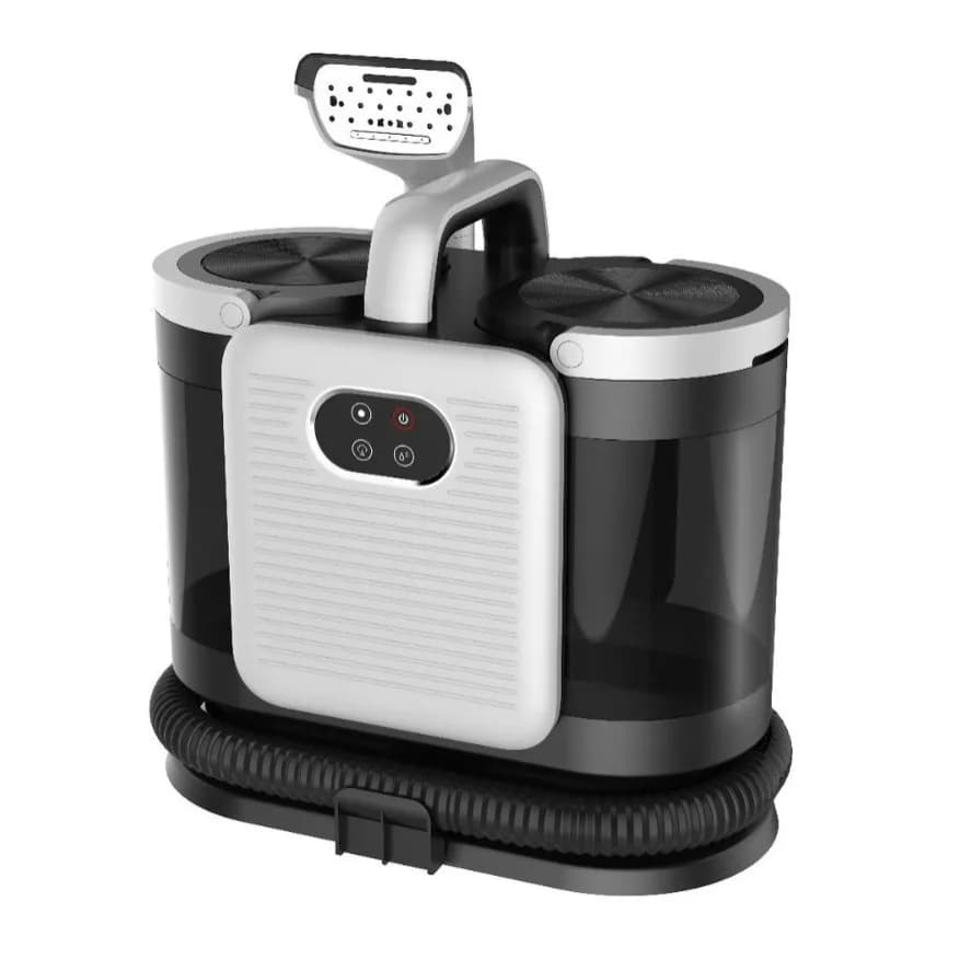 Aspirapolvere Portatile per Superfici Asciutte e Bagnate, Spazzola per Tappeti, Aspirapolvere Elettrico per Divani, Auto, Tappeti e Materassi
