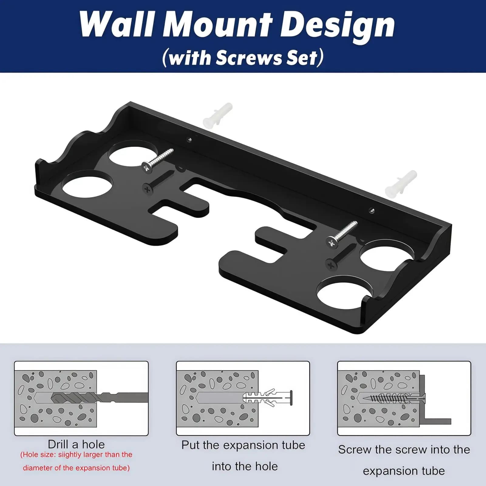 Table Tennis Paddle Holder Shatterproof Heavy-Duty Secure Acrylic Storage Sports Ball Paddle Holder Shelf For Garage Office Club