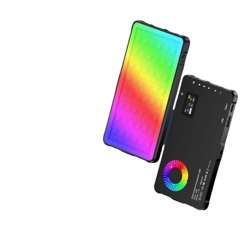 MAMEN porta lenta C02 luce di riempimento 25W40 fotocamera da esterno fotocamera da tavolo fotografia LED luce tascabile per tablet portatile