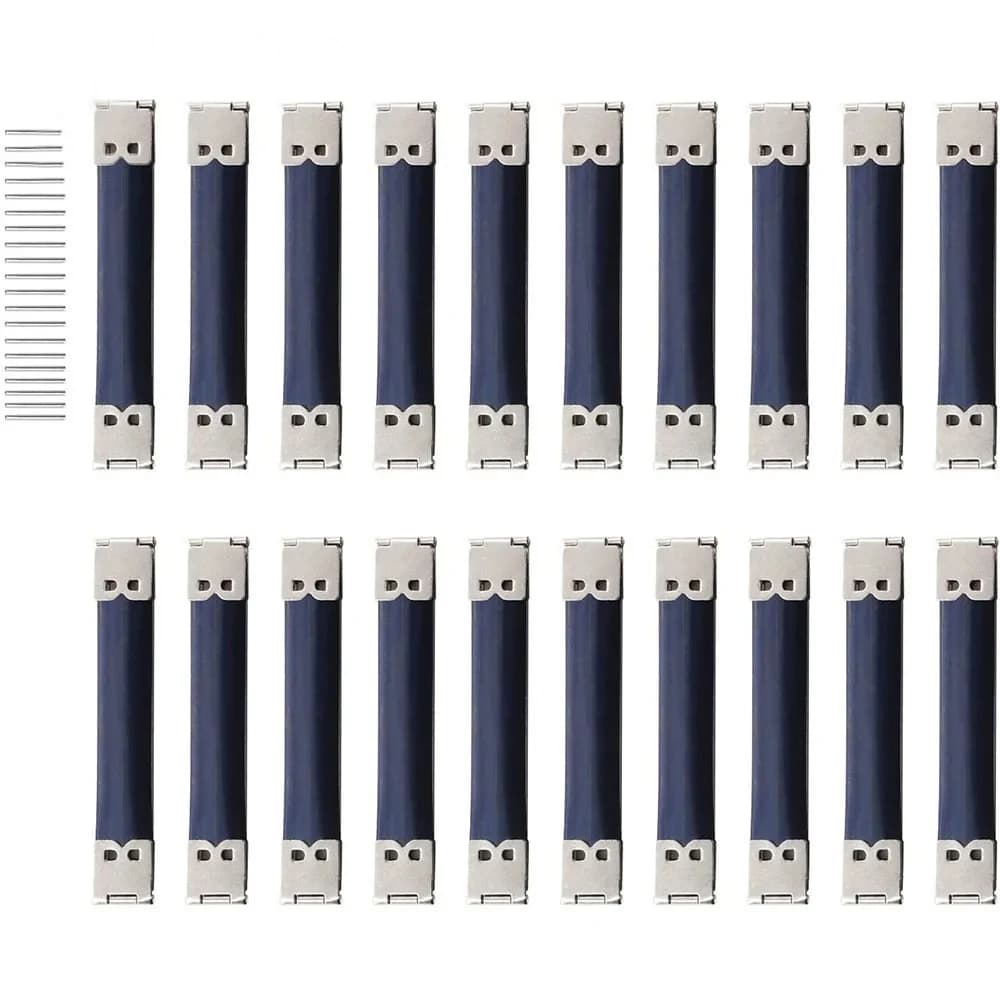 10 pezzi telaio flessibile interno in metallo chiusura a bacio borsa portamonete artigianale fai da te borsa per cucire cerniera per borsa portamonete
