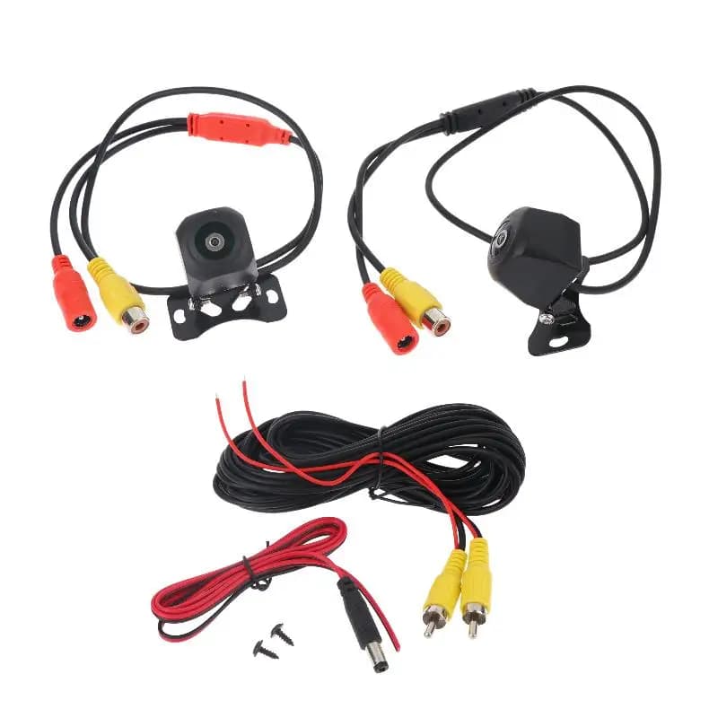 1 Set 12V Night Vision Backup Parking Reverse Camera AHD Car Rear View Camera Waterproof HD Color Image Video Vehicle...