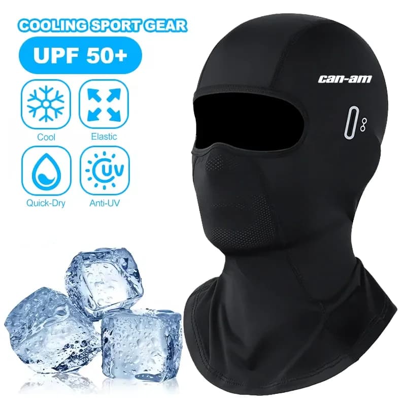 For BRP Can-Am Balaclava Summer UV Protection Glasses Face Breathable Hole Men Women Motorcyclist Winter Warm Ski Mask
