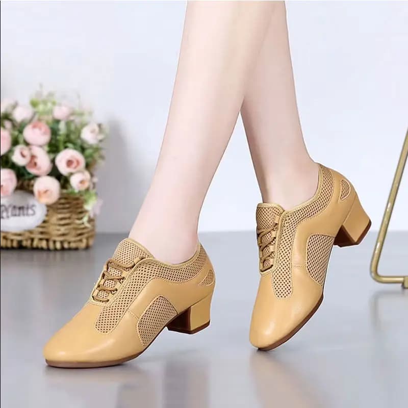 Scarpe da ballo Donna Jazz Salsa Scarpe da ballo latino Scarpe da allenamento Donna Ragazza Suola morbida Tango Bachata Scarpe da ginnastica femminili da ballo moderno