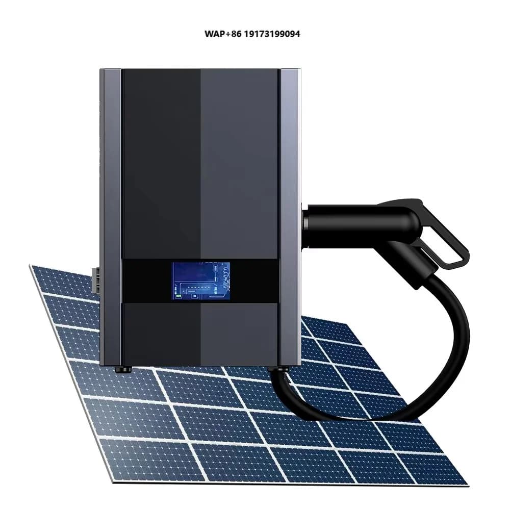 GBT CCS Chademo 40kW EV DC Wallbox Charger Solar Storage PV BESS EV Charging Station for Home Use