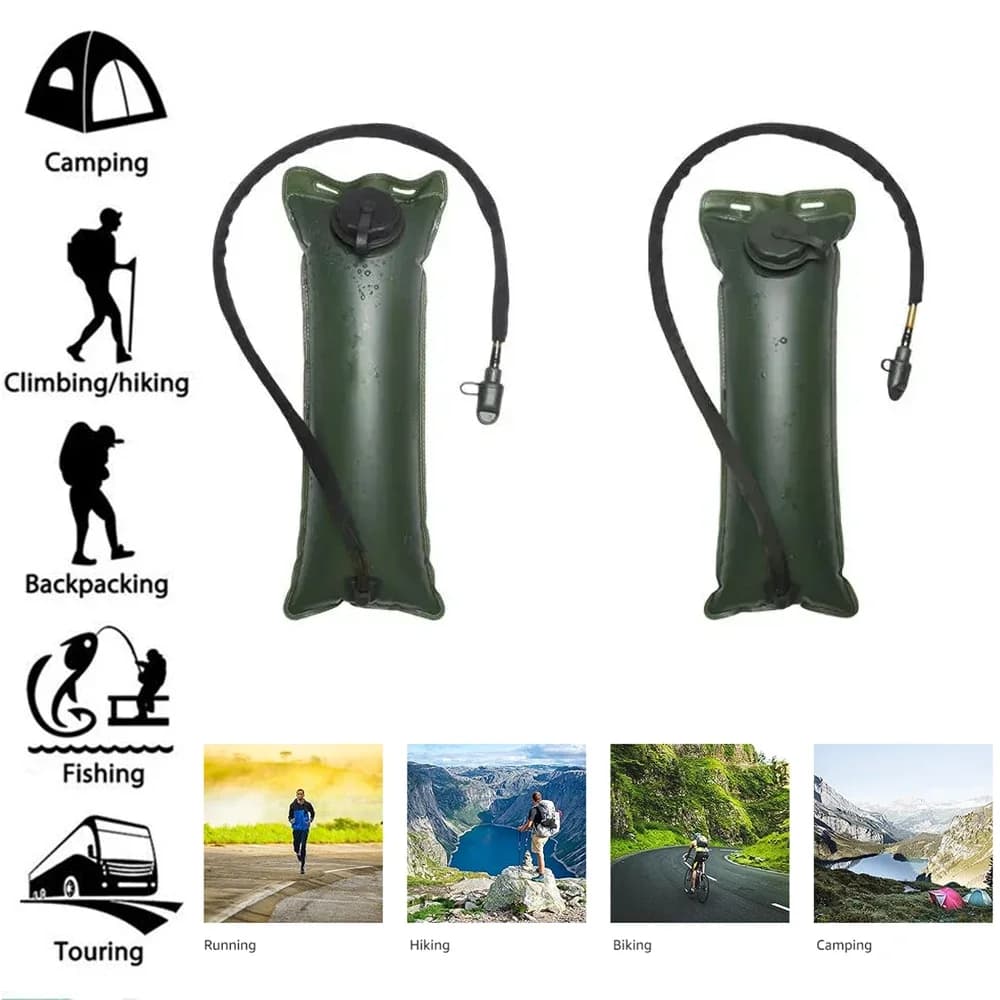 1 Piece Hydration Bag, 3L Water Tank, Waterproof Hydration Bag, Water Bag with Large Opening