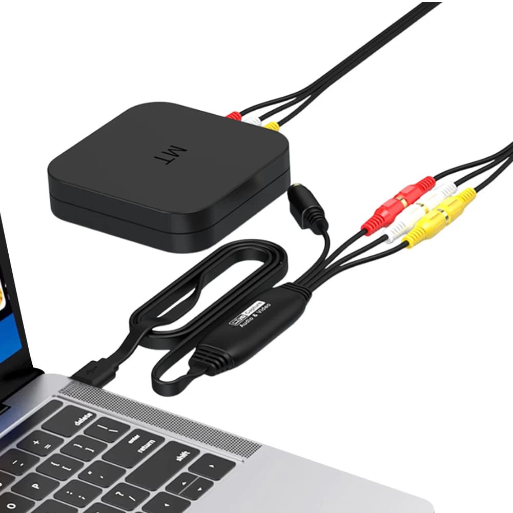 USB Video Capture Card VHS VCR TV DVD USB To AV Video Capture Adapter RCA To USB Video Converter for PC