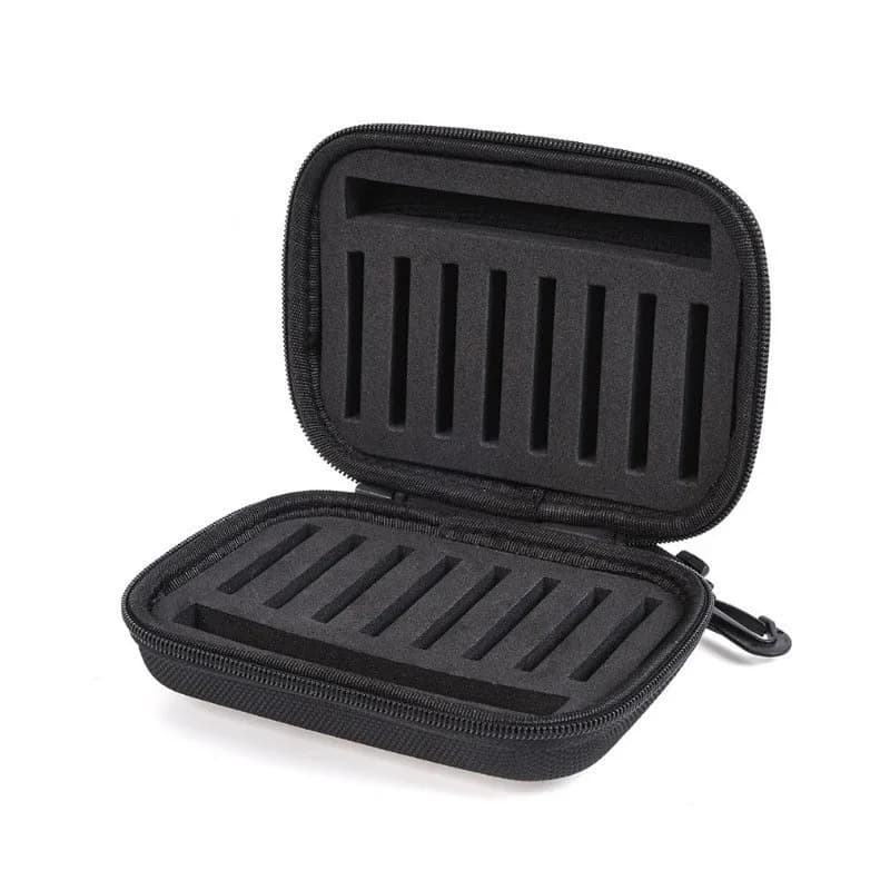 Bearing Fly Fishing Richiamo Spinner Cucchiaio Esca Foam Box Trota Mosques I love fishing Hard Case in EVA Container Bag