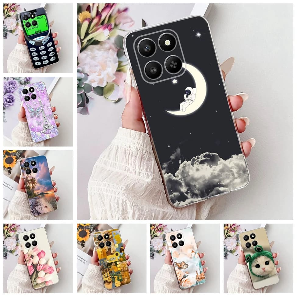 5G For Honor 400 Smart Case LGN-NX1 Cute Cartoon Luxury Cool Painted Fashion Butterfly Phone Case For Honor 400 Smart Back Cover