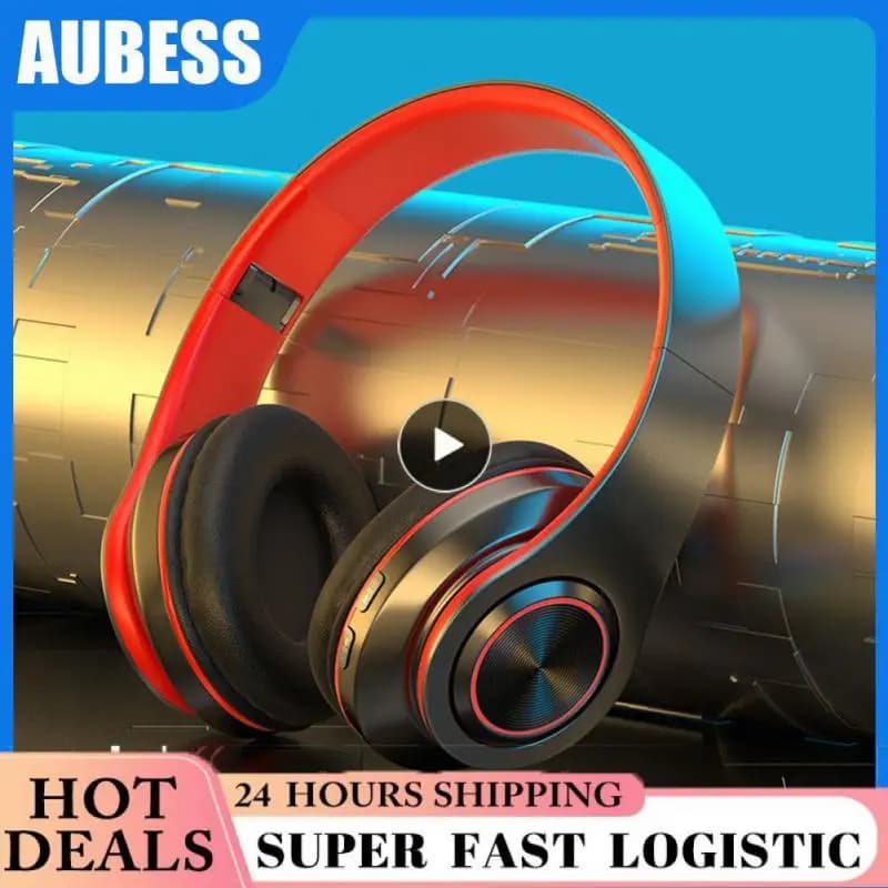 HD200 Wireless Headphones for Computer Folding Over-ear Noise Erase Headphones Stereo HIFI