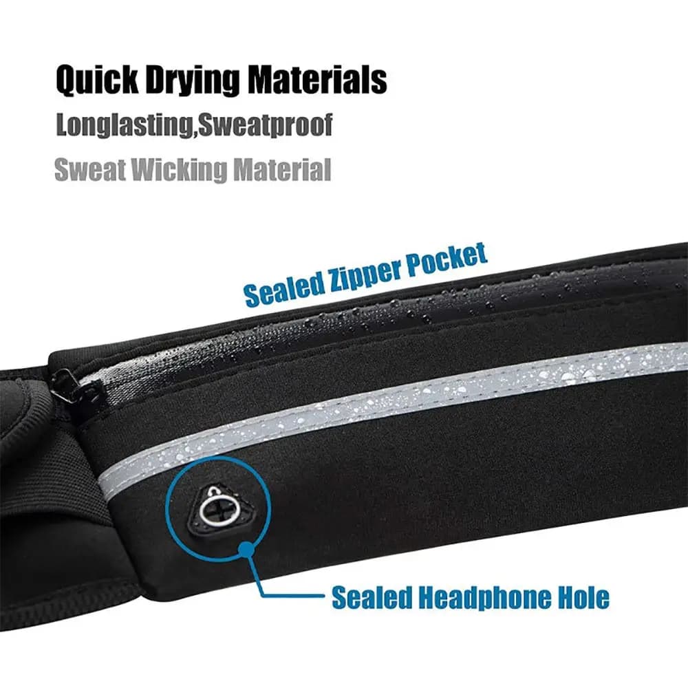 New 20x10cm Waterproof Laptop for Running and Cycling, Gym Sports Bag