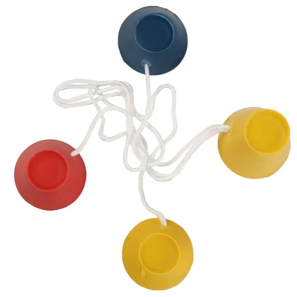 Set di 4 tee da golf in gomma per l'inverno, anti-svolamento, facilitano il tee-up, con cordino, riducono il contatto con il freddo, 1 set