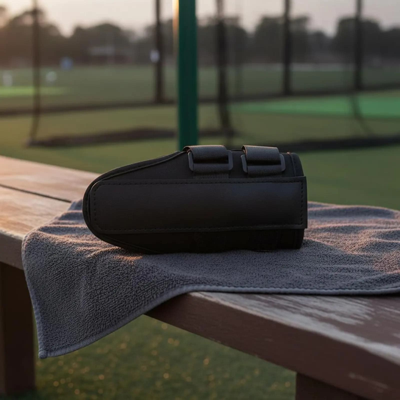 Supporto da Polso per Swing con Cinghie a Doppio Chiusura a Strappo, Attrezzatura Sportiva per Principianti e Allenamento