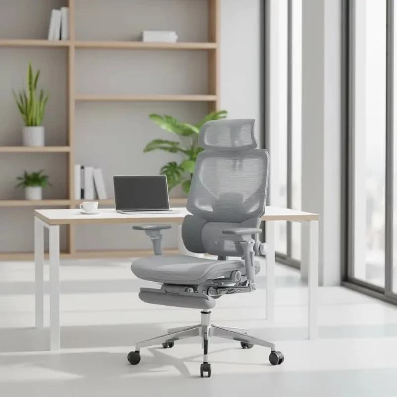 【Best-seller】Sedia Girevole Ergonomica Moderna e Confortevole con Schienale Alto e Poggiapiedi, Arredamento Commerciale del Produttore 2026