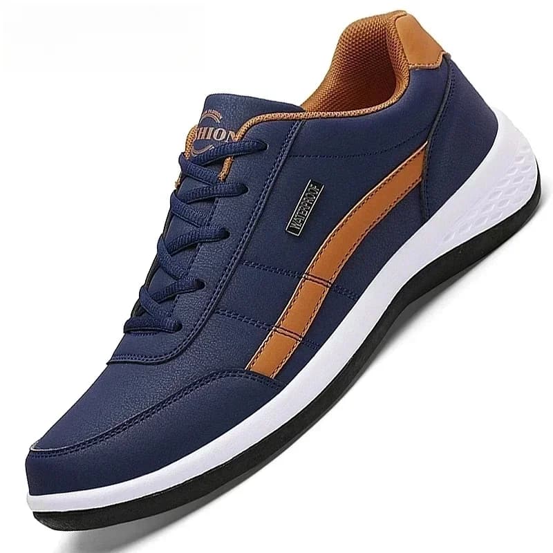 Shoes for shoes stringed Sneaker men's leather Vulcanized Sneaker men's casual comfortable waterproof men's shoes Masculine