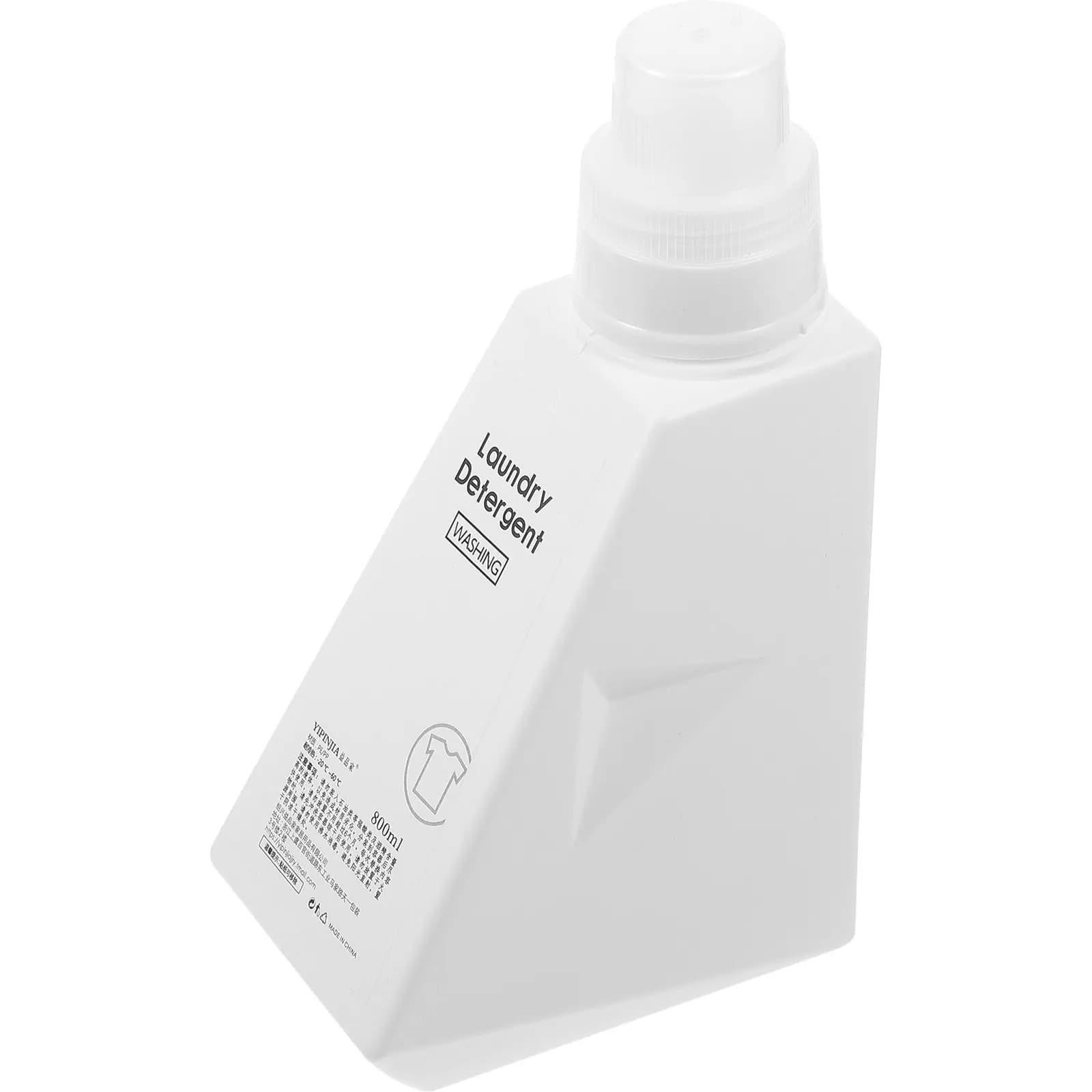 Contenitore per Sapone Ricaricabile Grande da 800ml, Bottiglia per Detersivo, Dispenser Portatile Antigoccia per Gel Doccia e Lozione